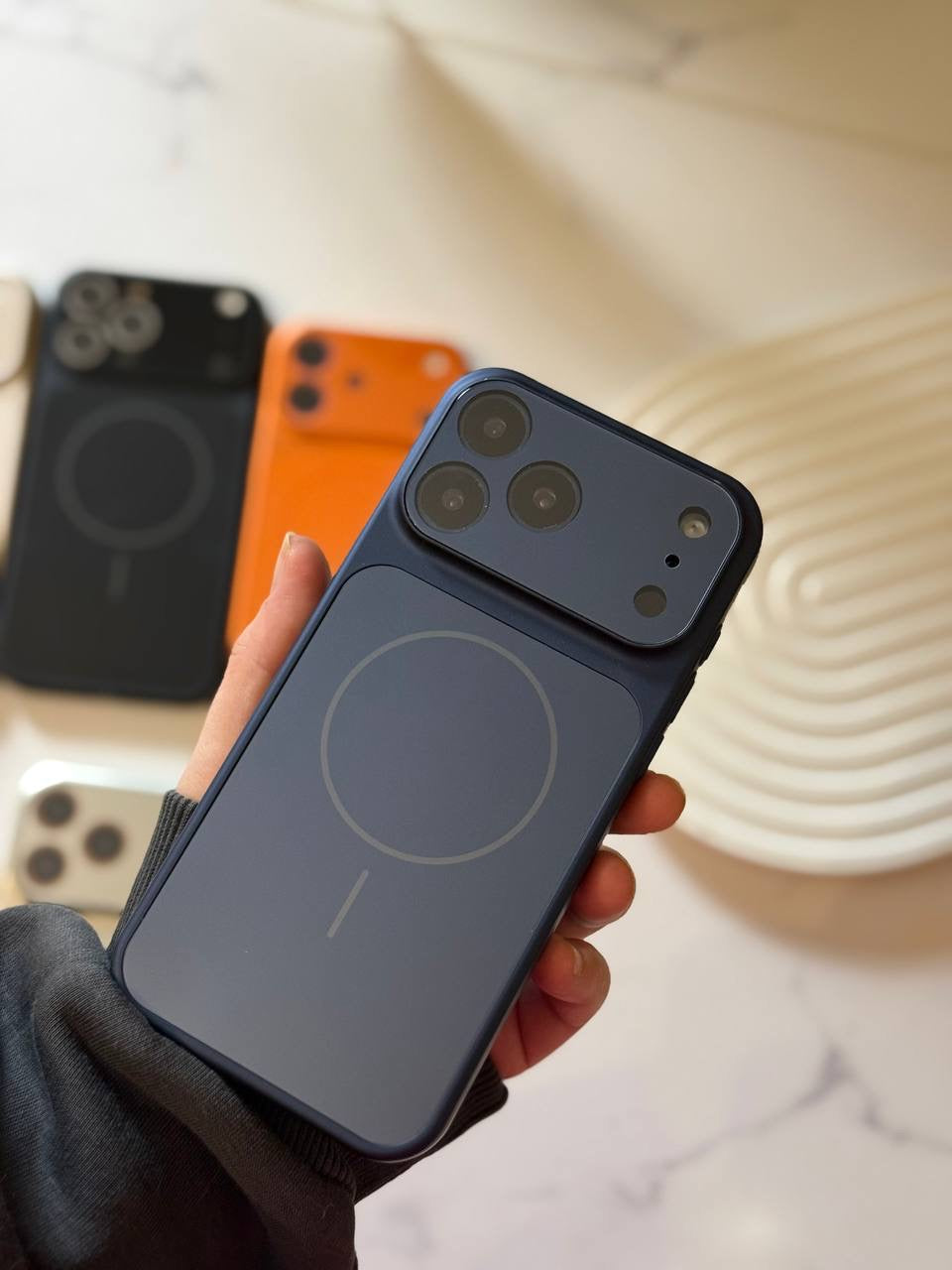 MagSafe Camera Protection Phone Case with Lens Cover