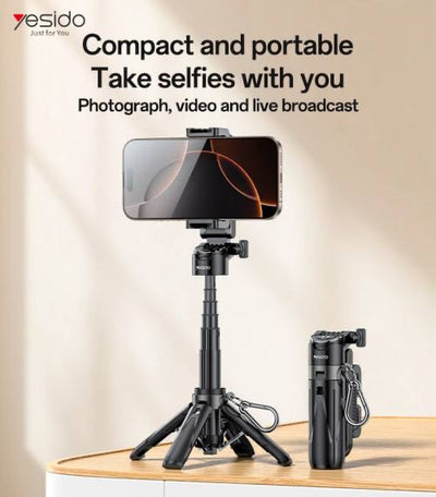 Yesido Compact Tripod Selfie Stick