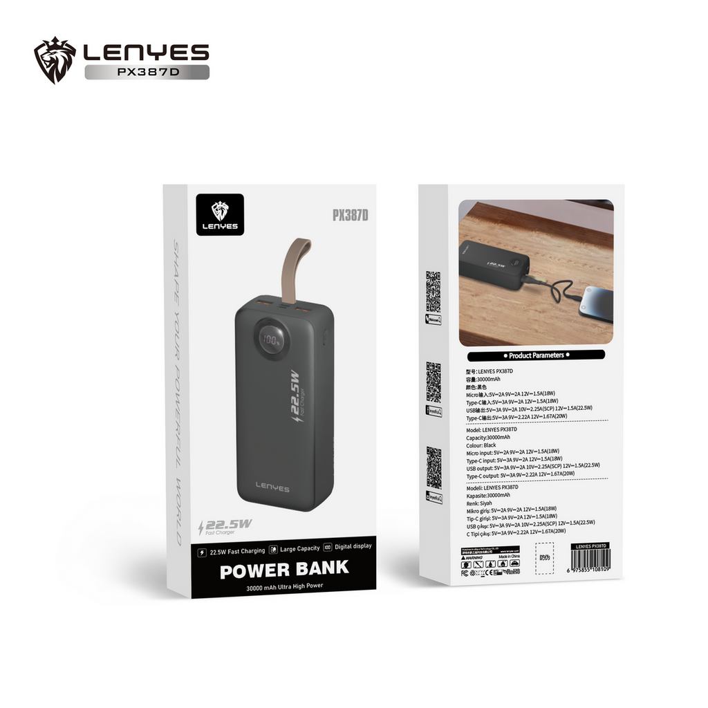 Lenyes PX387D 30,000mAh