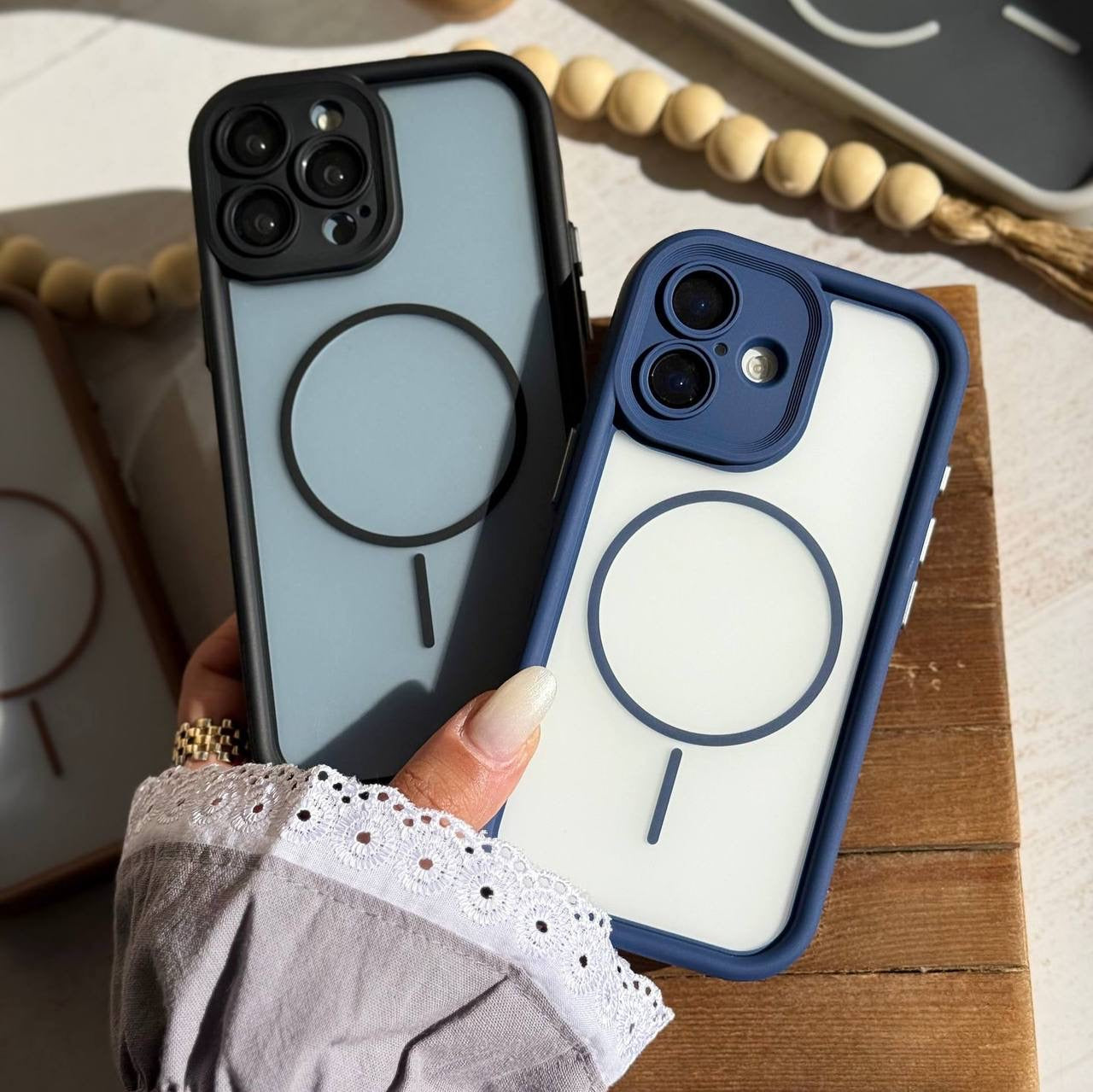 Clear MagSafe Phone Cases with Camera Protection