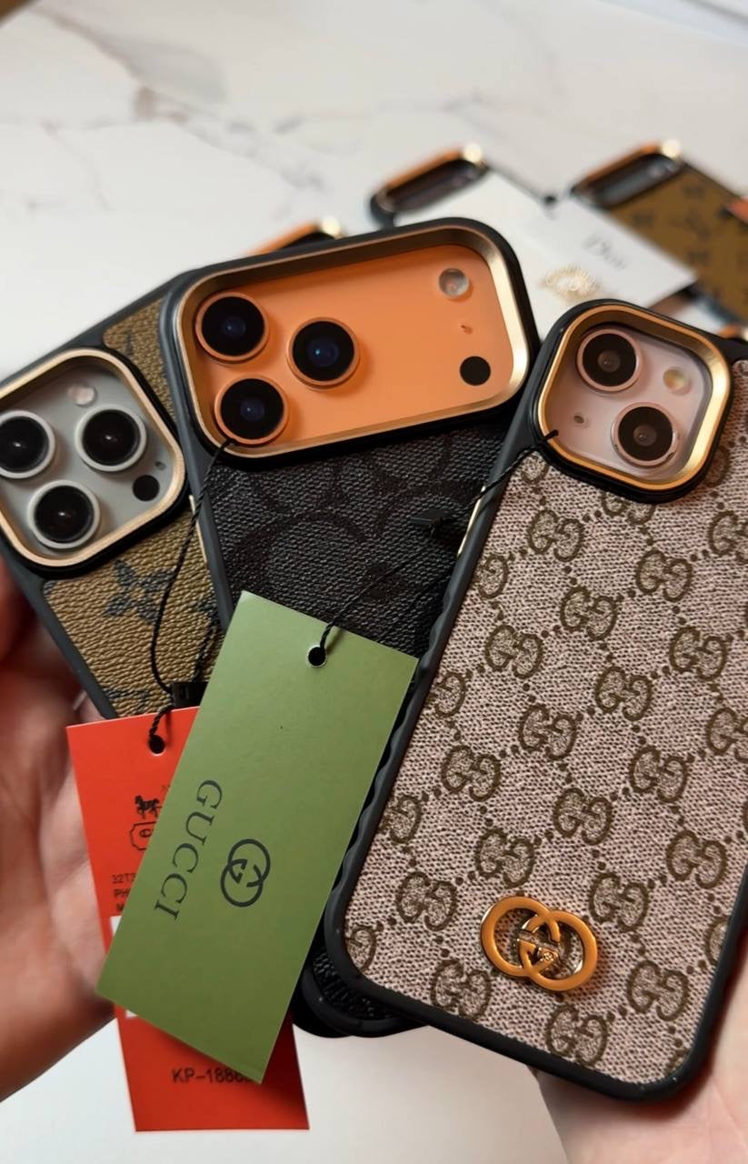 Luxury Designer-Inspired iPhone Cases