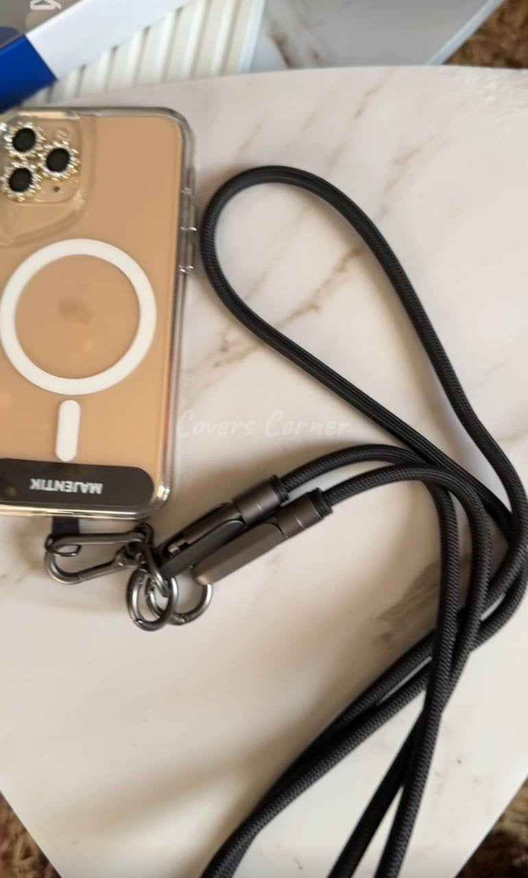 Majentik Portable Charging Rope (Lanyard Charging Cable)