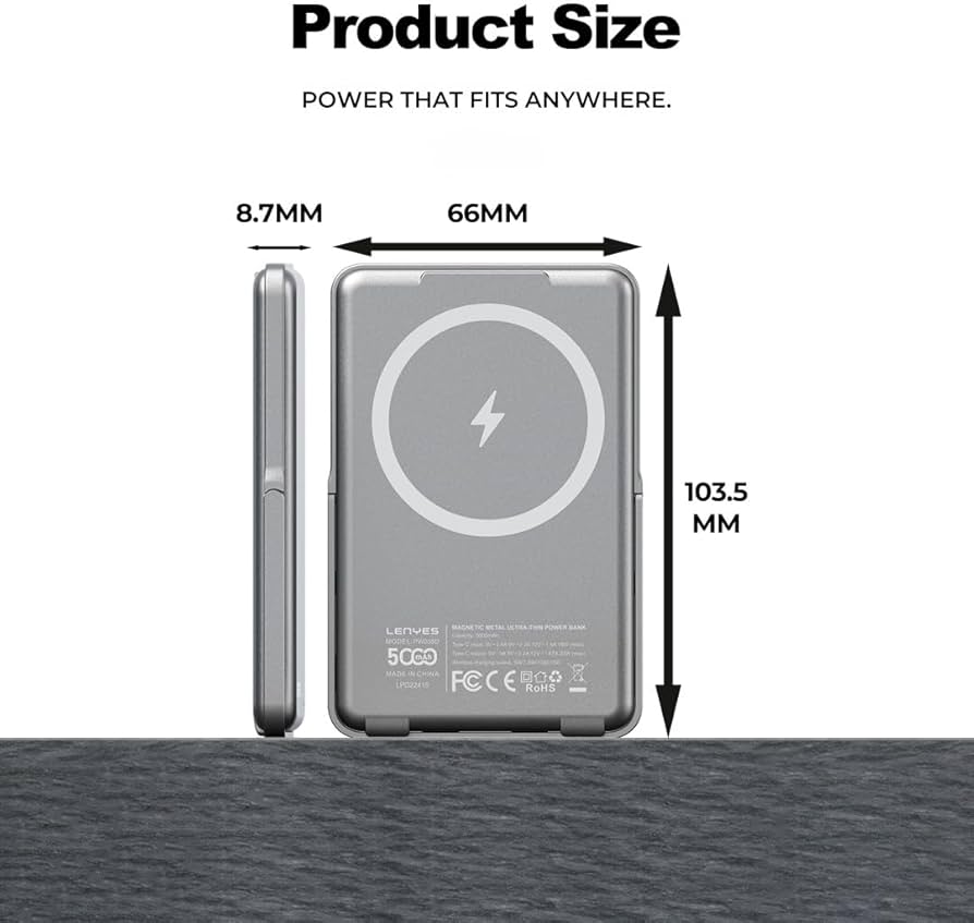 UltraThin Lenyes PW038D Power Bank