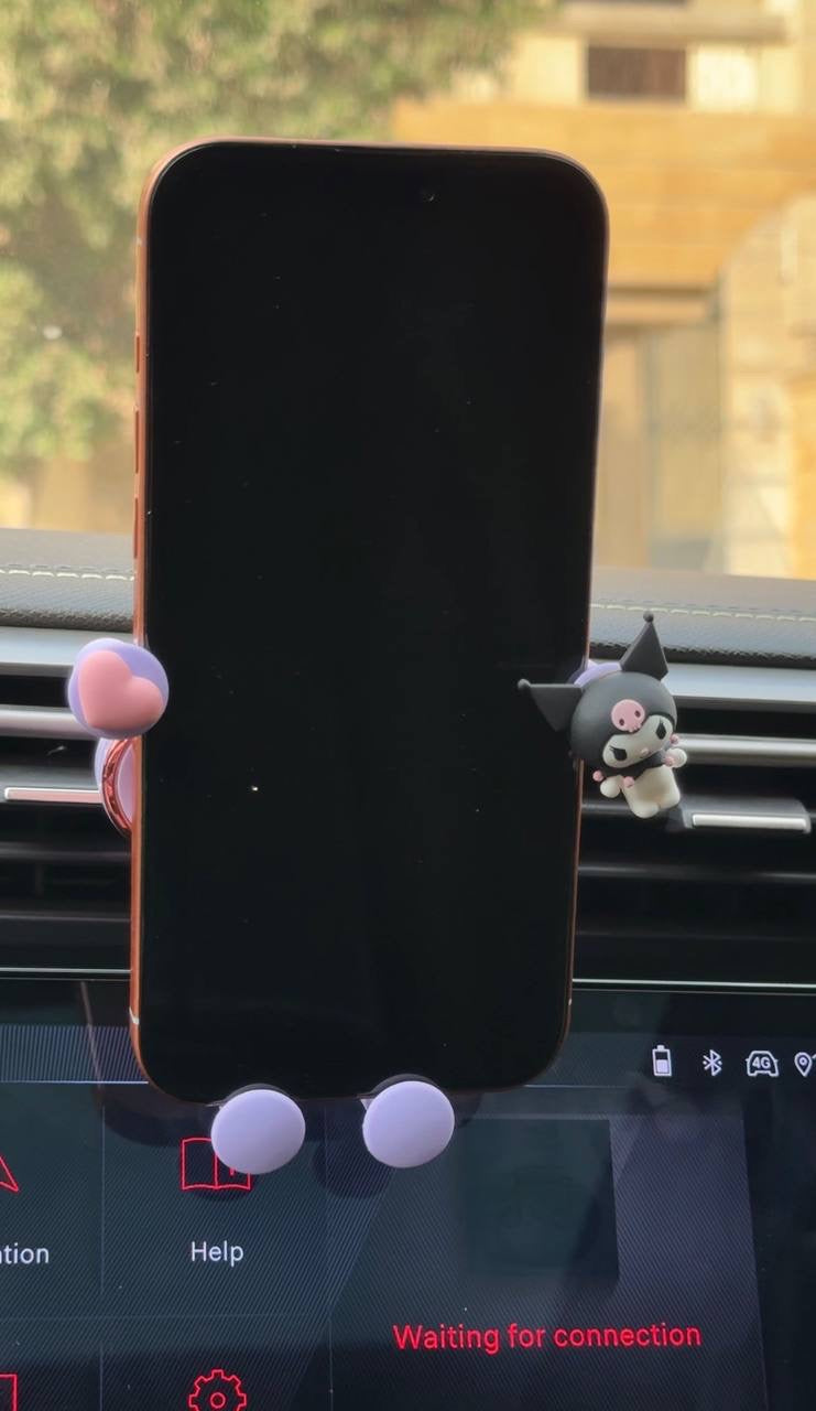 Cartoon Character Phone Holder for Car Air Vent