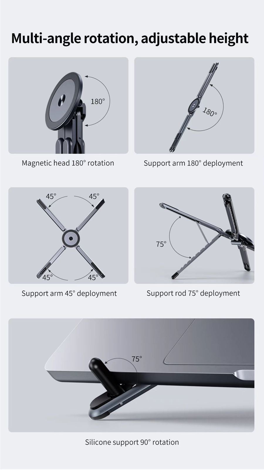 Recci Magnetic Multi-functional Stand