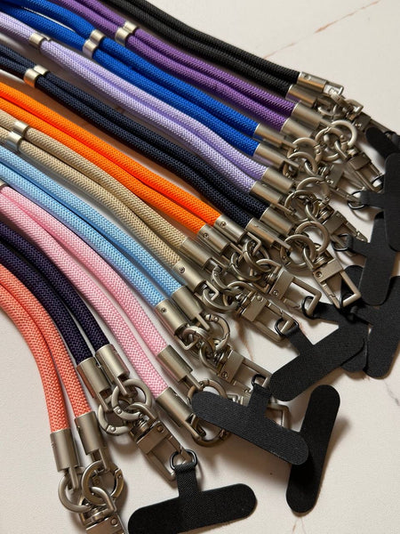Crossbody Lanyard Phone Strap / Adjustable Phone Neck Strap with Metal Clasp