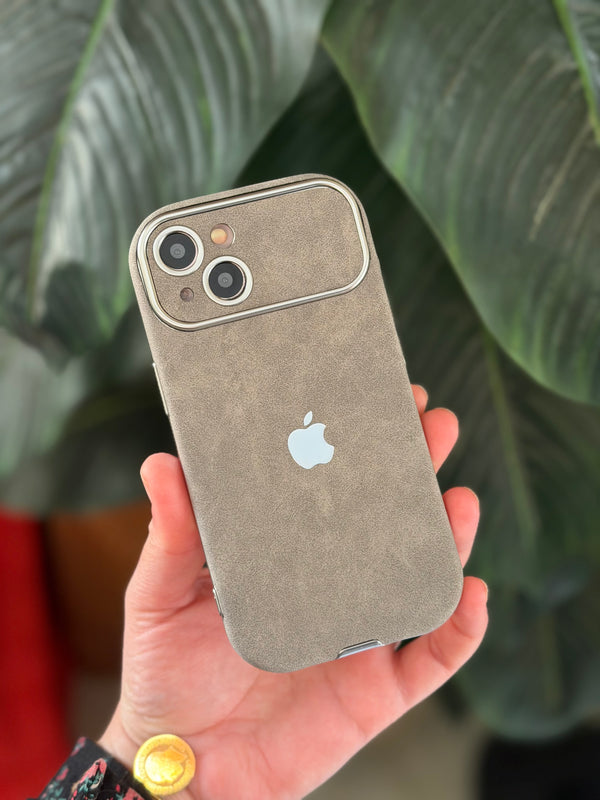 Luxury Camera Lens Protection iPhone Case - IPhone 15 - Gray