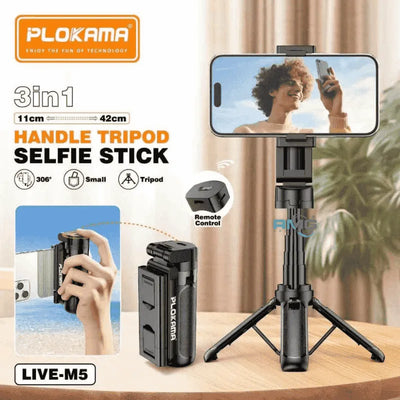 Plokama Selfie Stick Live-M5