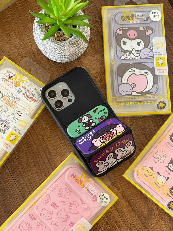 Cute Cartoon 3D Protective Phone Case