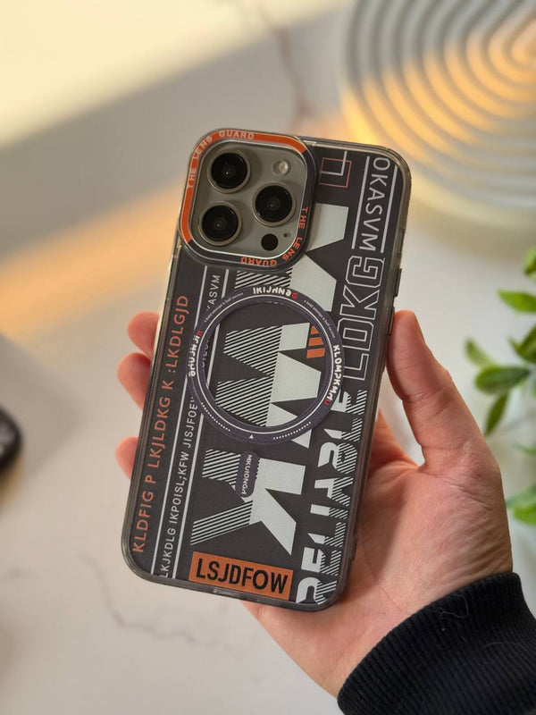 Graphic / Abstract MagSafe Phone Case - iPhone 13 Pro Max – Gray