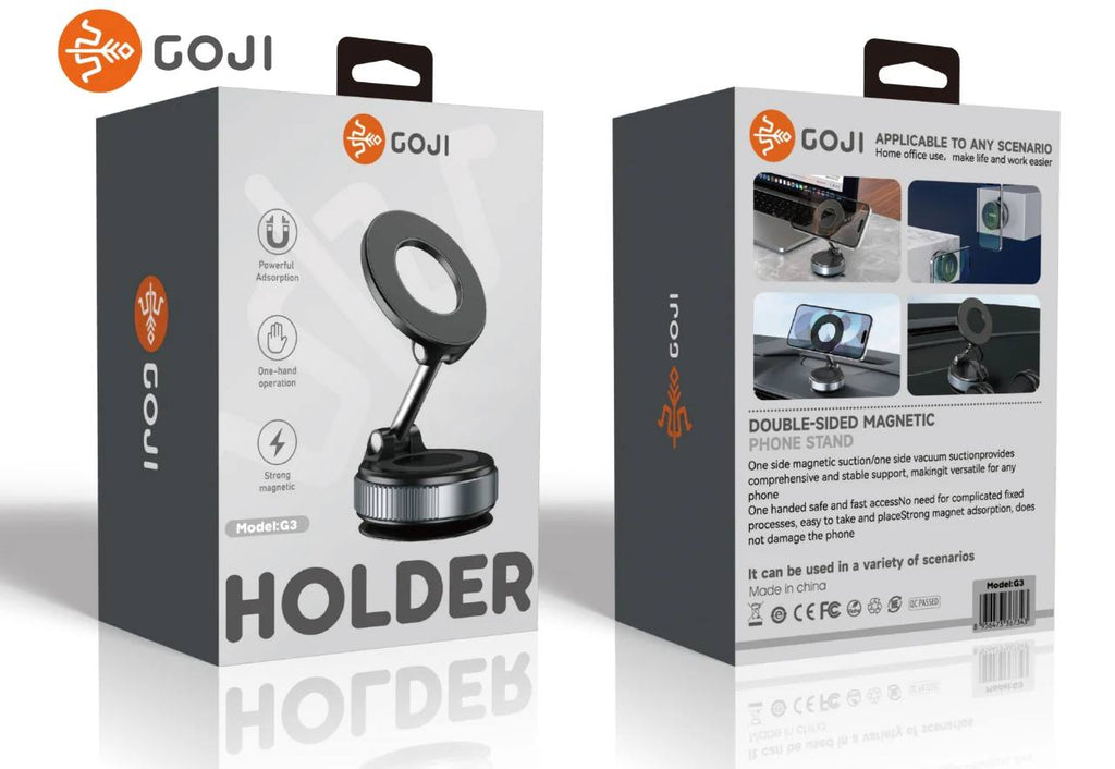 Vaccum Holder Goji-G3 — Strong Magnetic Car Mount