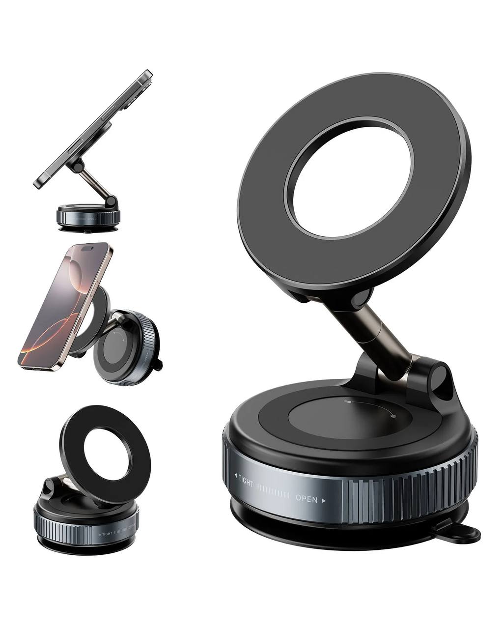 Vaccum Holder Goji-G3 — Strong Magnetic Car Mount