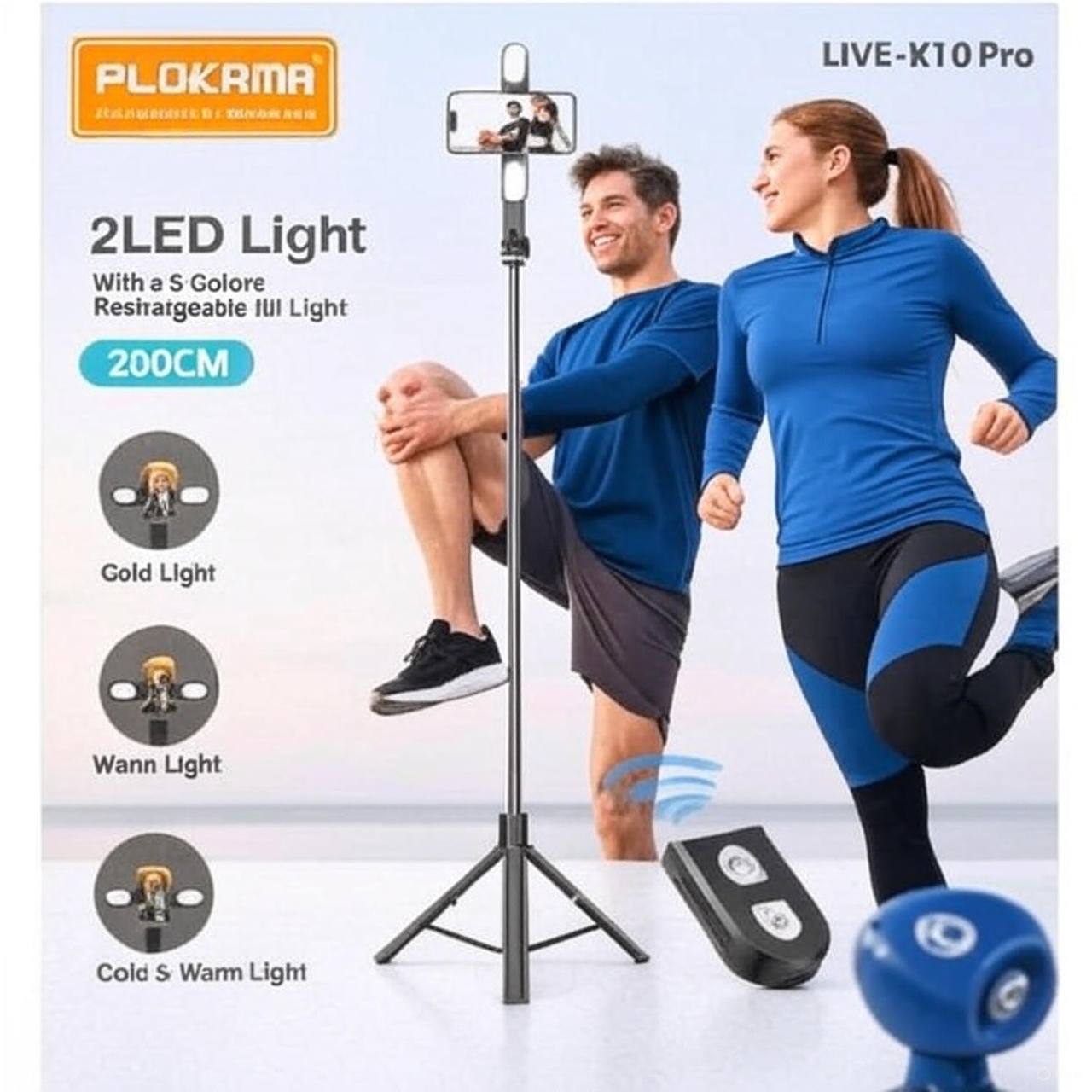 PLOKAMA LIVE-K10 Pro Live Broadcast Stand