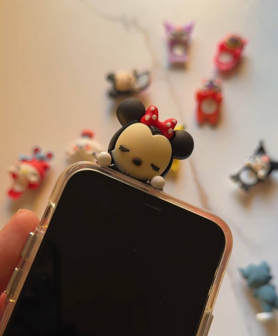 Character Phone Screen Clip / Phone Charm Topper