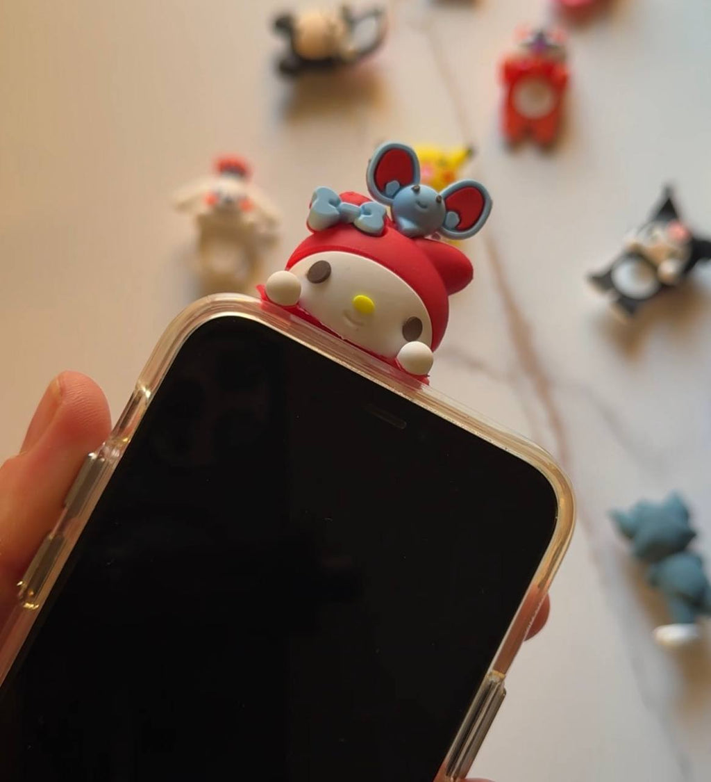 Character Phone Screen Clip / Phone Charm Topper