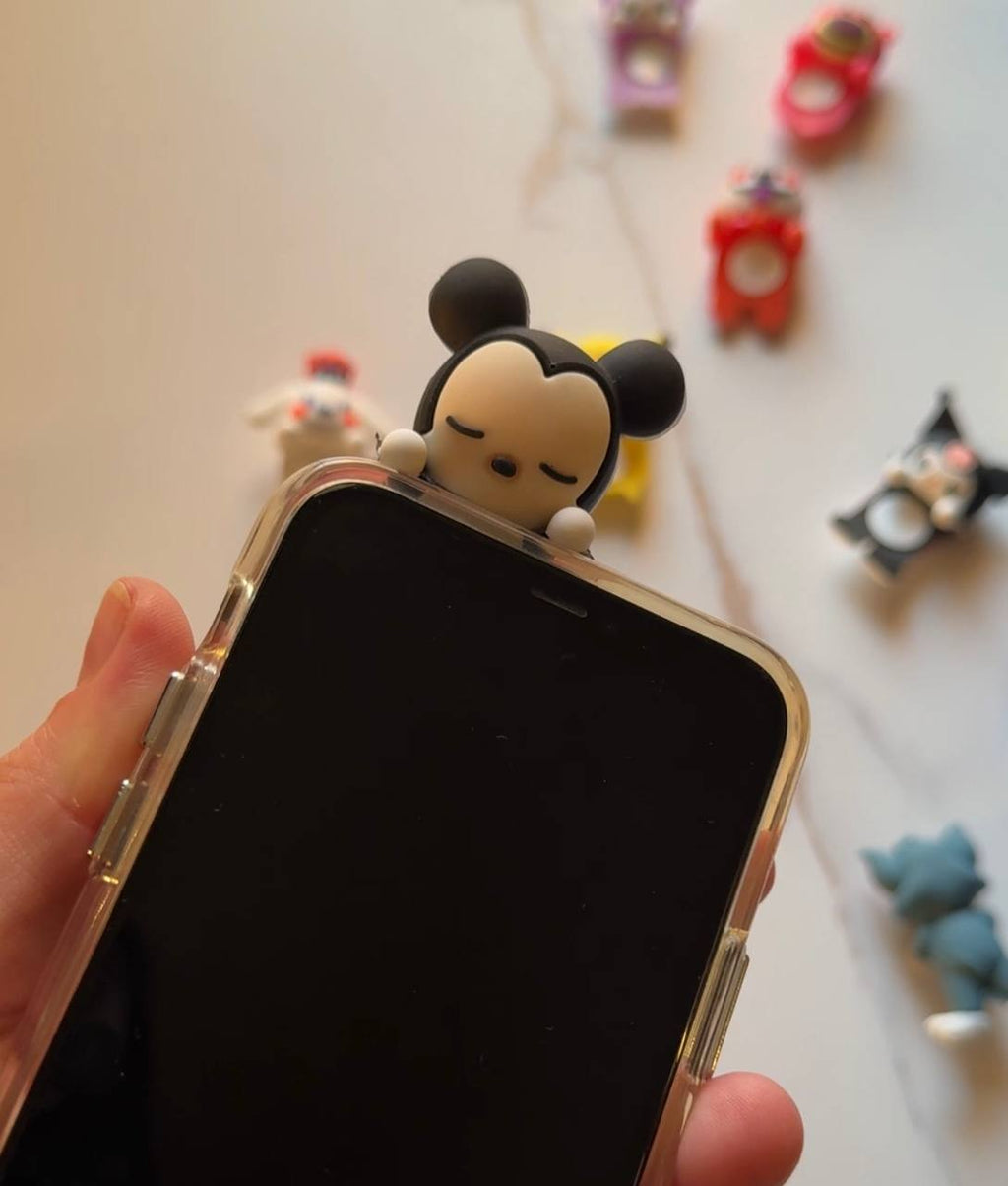 Character Phone Screen Clip / Phone Charm Topper