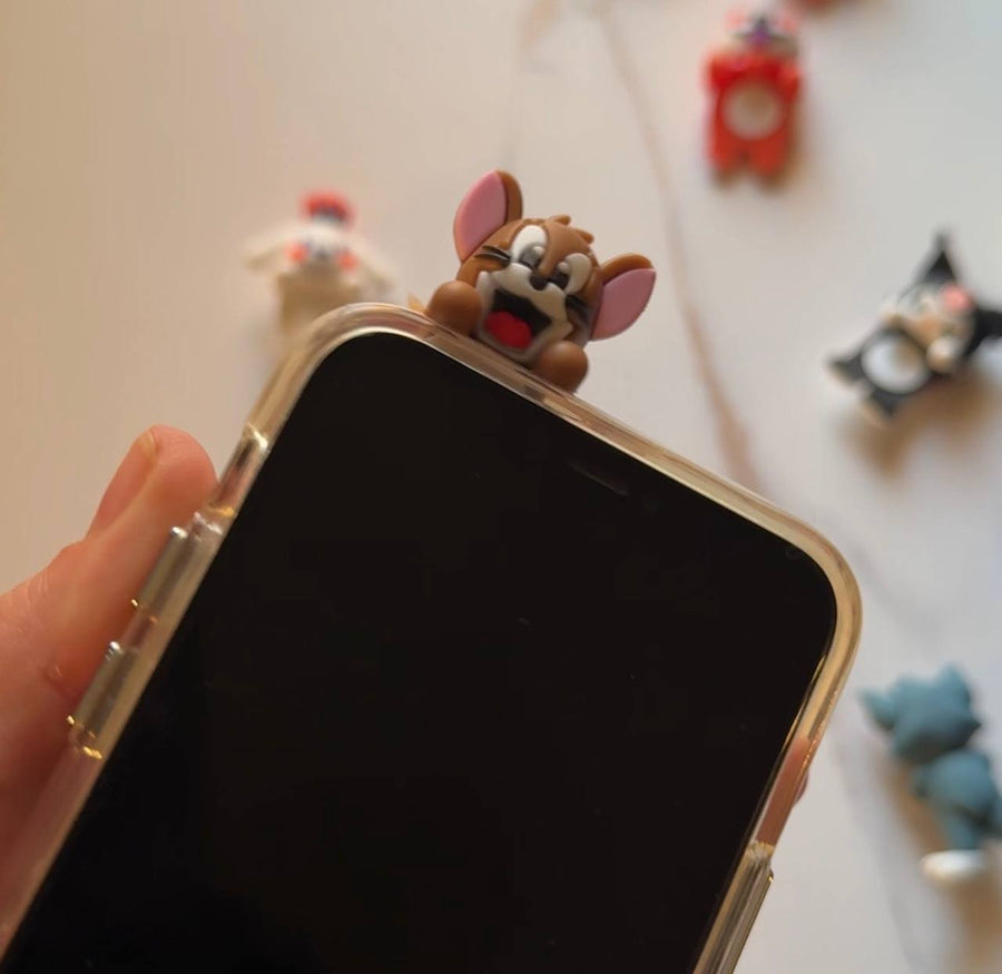 Character Phone Screen Clip / Phone Charm Topper
