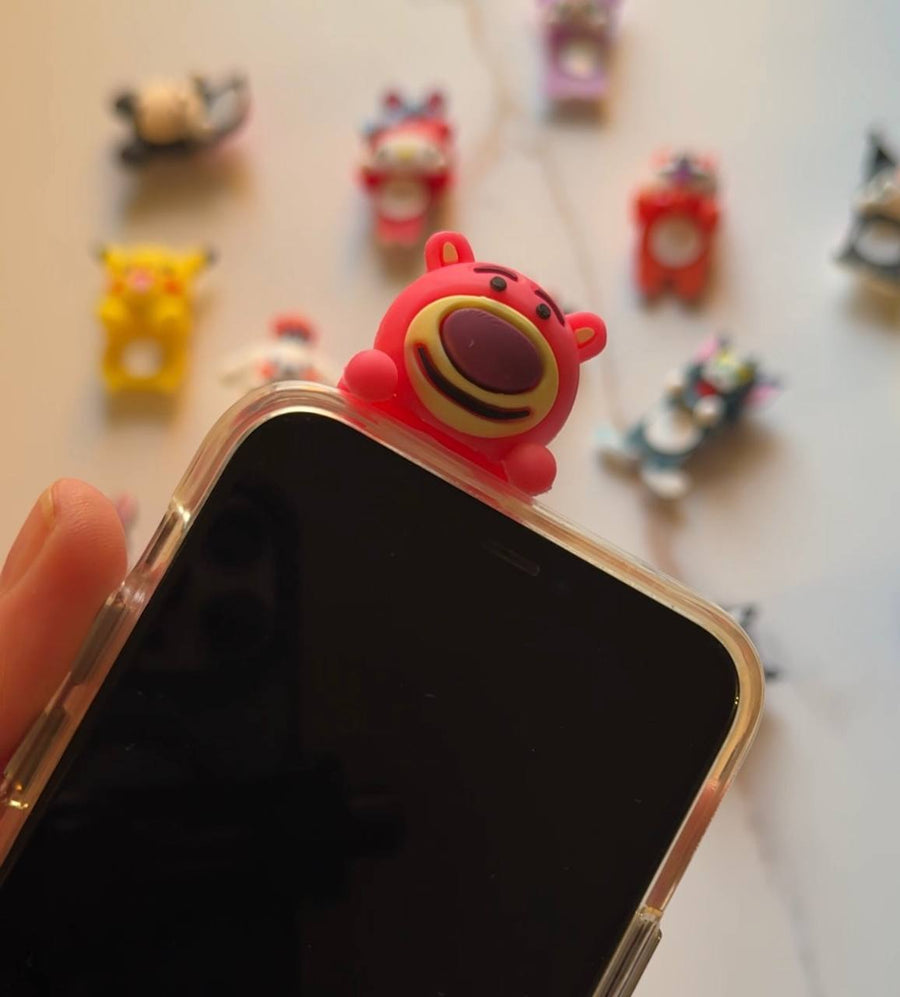 Character Phone Screen Clip / Phone Charm Topper