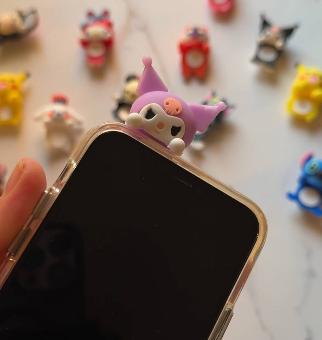 Character Phone Screen Clip / Phone Charm Topper