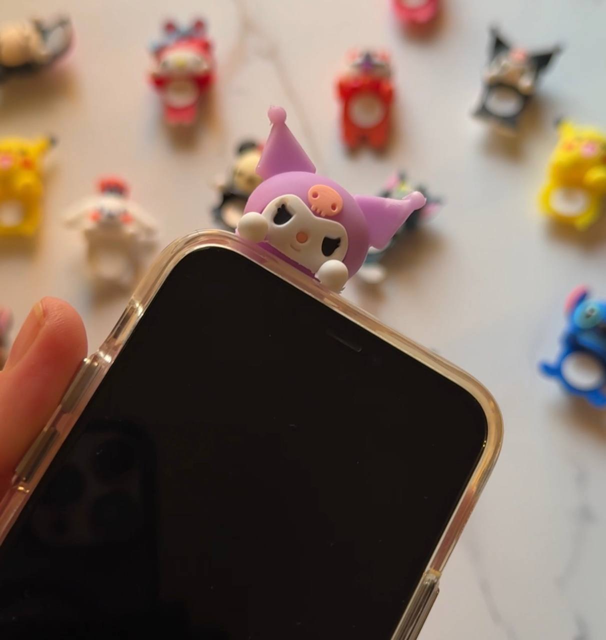Character Phone Screen Clip / Phone Charm Topper