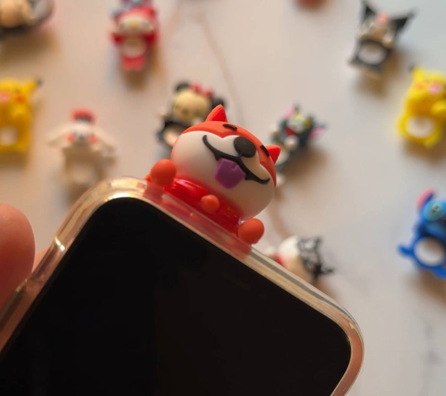 Character Phone Screen Clip / Phone Charm Topper