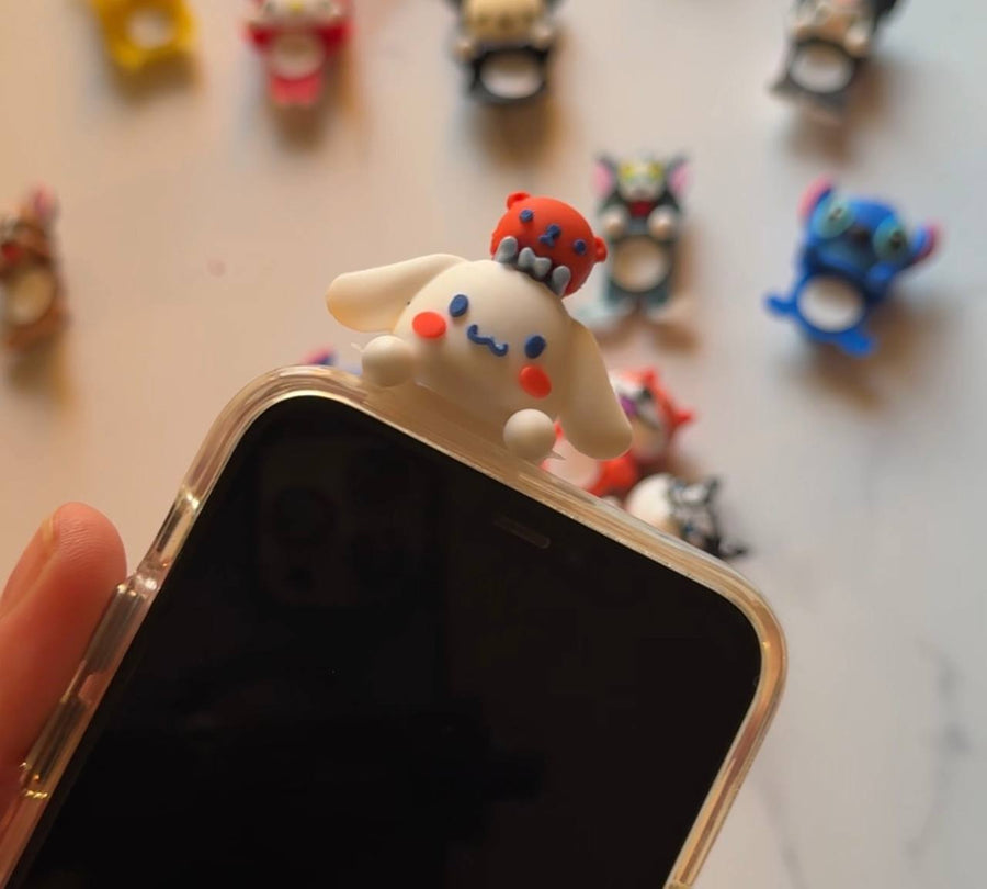 Character Phone Screen Clip / Phone Charm Topper