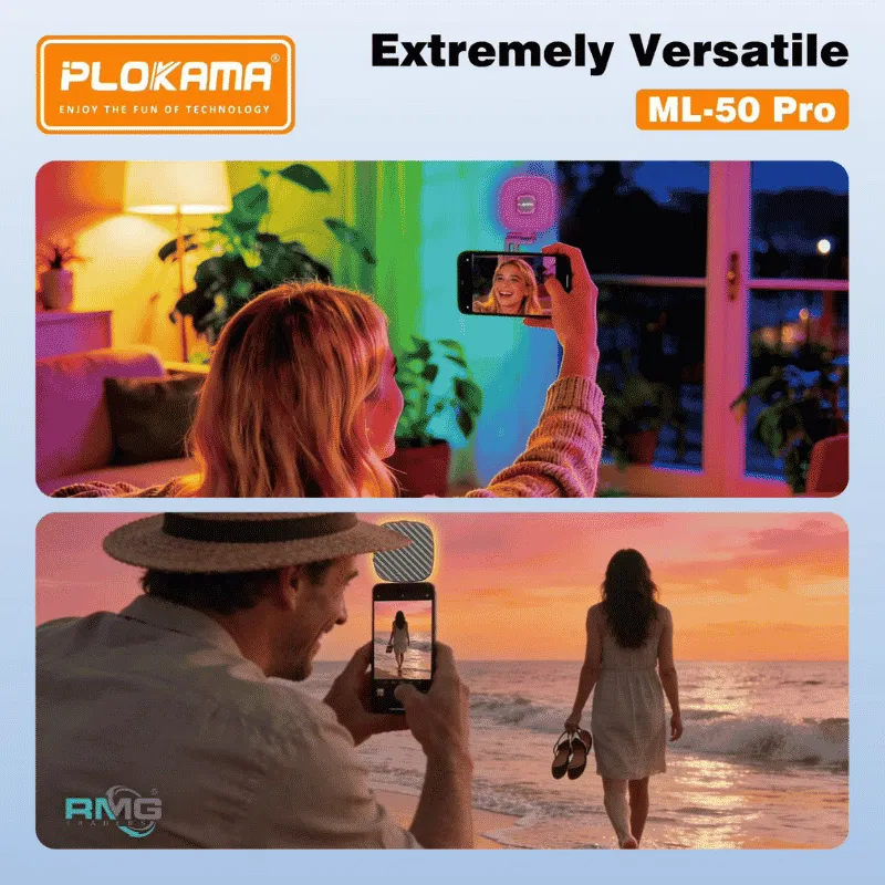 Plokama ML-50 Pro RGB Magnetic Fill Light
