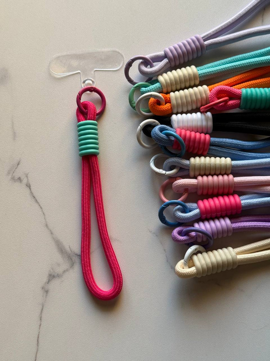 Short Fabric Phone Strap