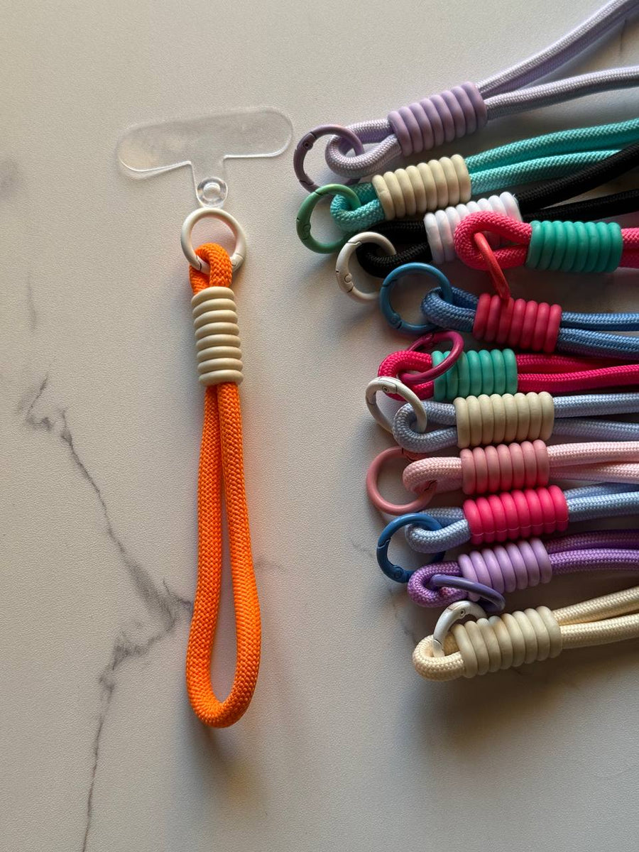 Short Fabric Phone Strap
