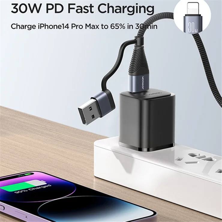 Joyroom SA37-2T2 Multi-Function Series 60W 4-in-1 Fast Charging Data Cable