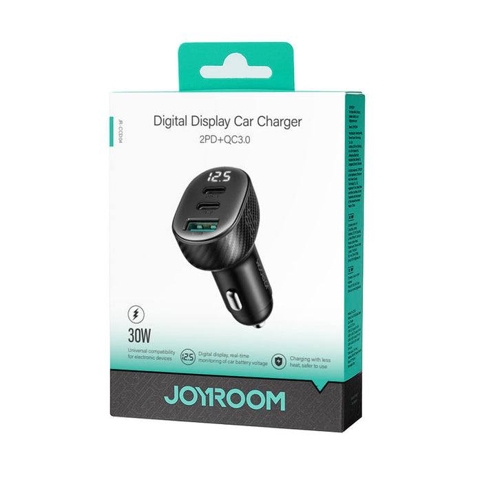 Joyroom JR-CCD04 30W Digital Display Car Charger