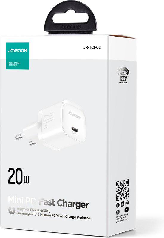 Joyroom JR-TCF02 Mini PD 20W Fast Charger