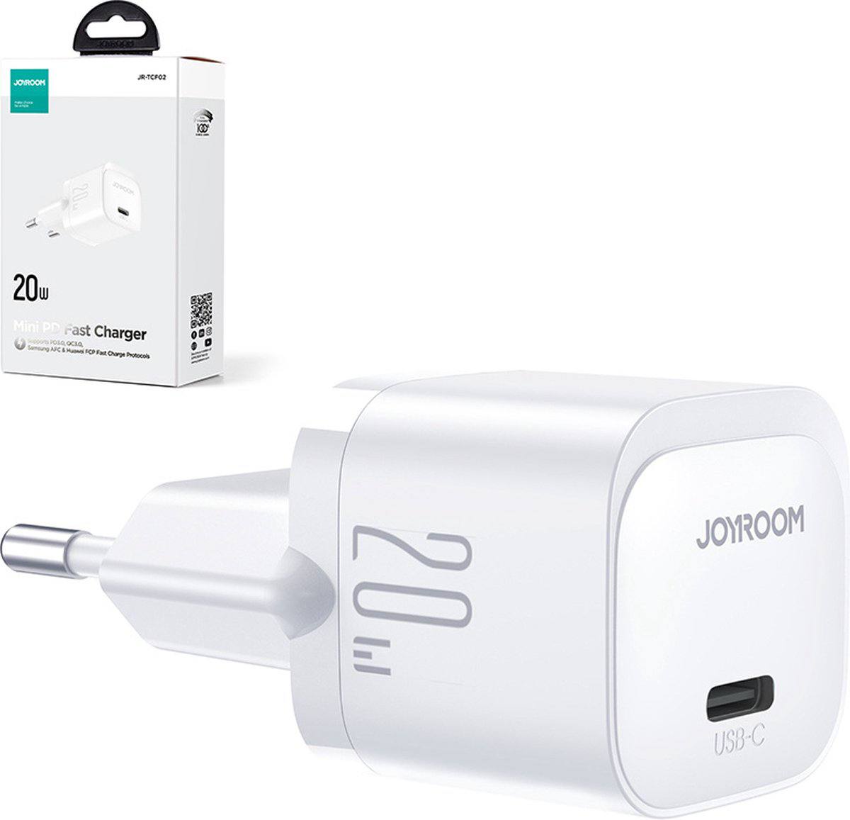 Joyroom JR-TCF02 Mini PD 20W Fast Charger