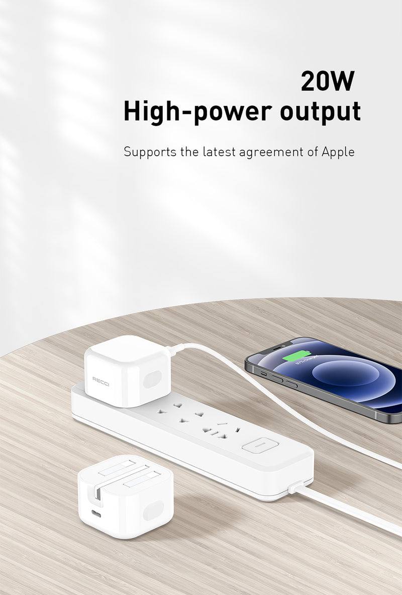 Recci RCT-P05U 20W USB-C Fast Charger
