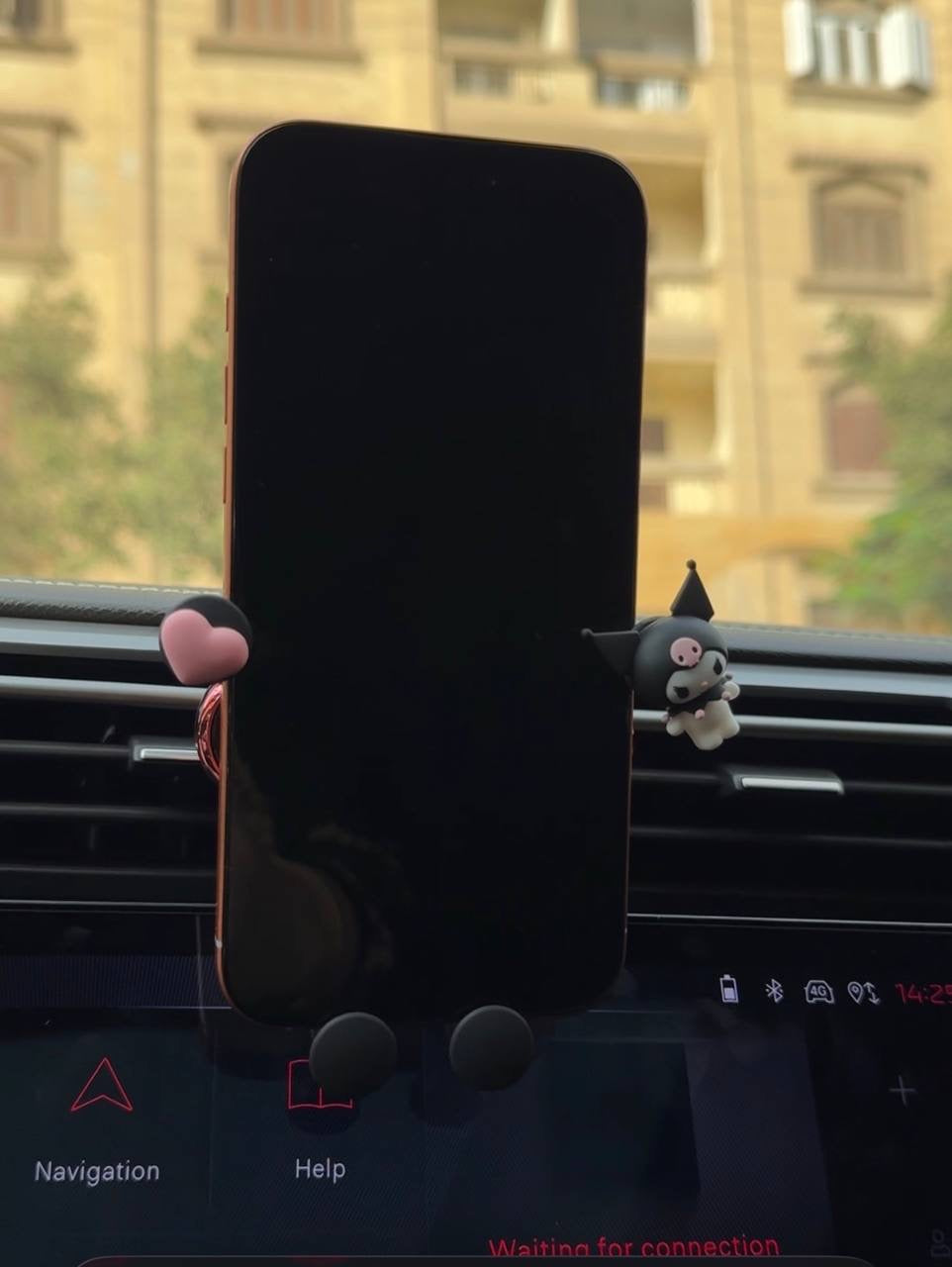 Cartoon Character Phone Holder for Car Air Vent