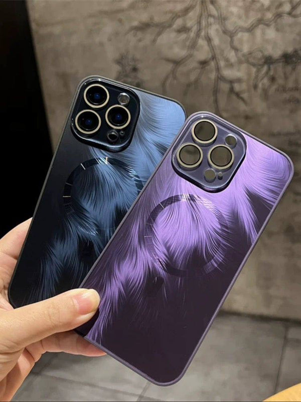 Feather Flow MagSafe Phone case - IPhone 14 pro max - Purple