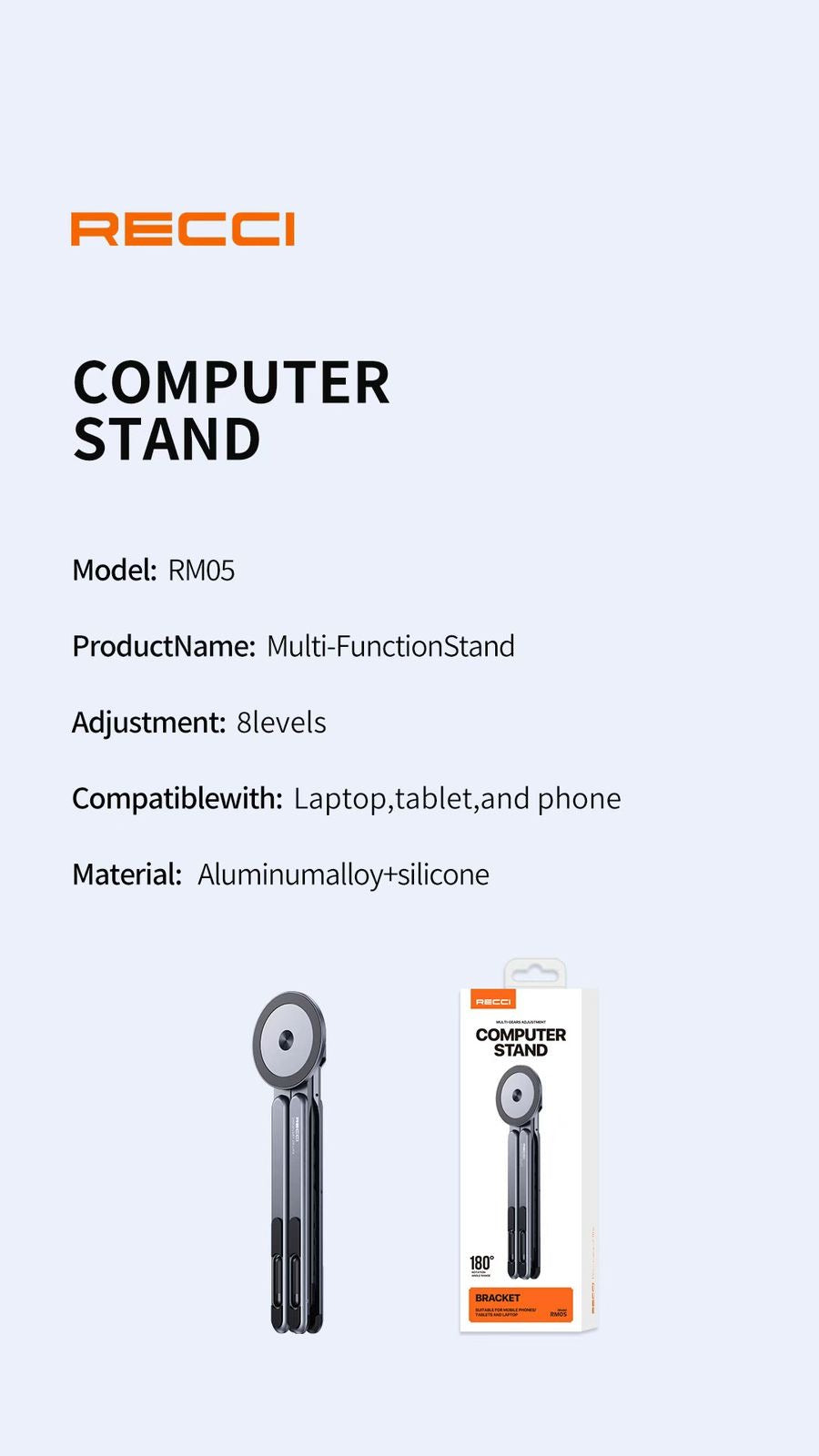 Recci Magnetic Multi-functional Stand