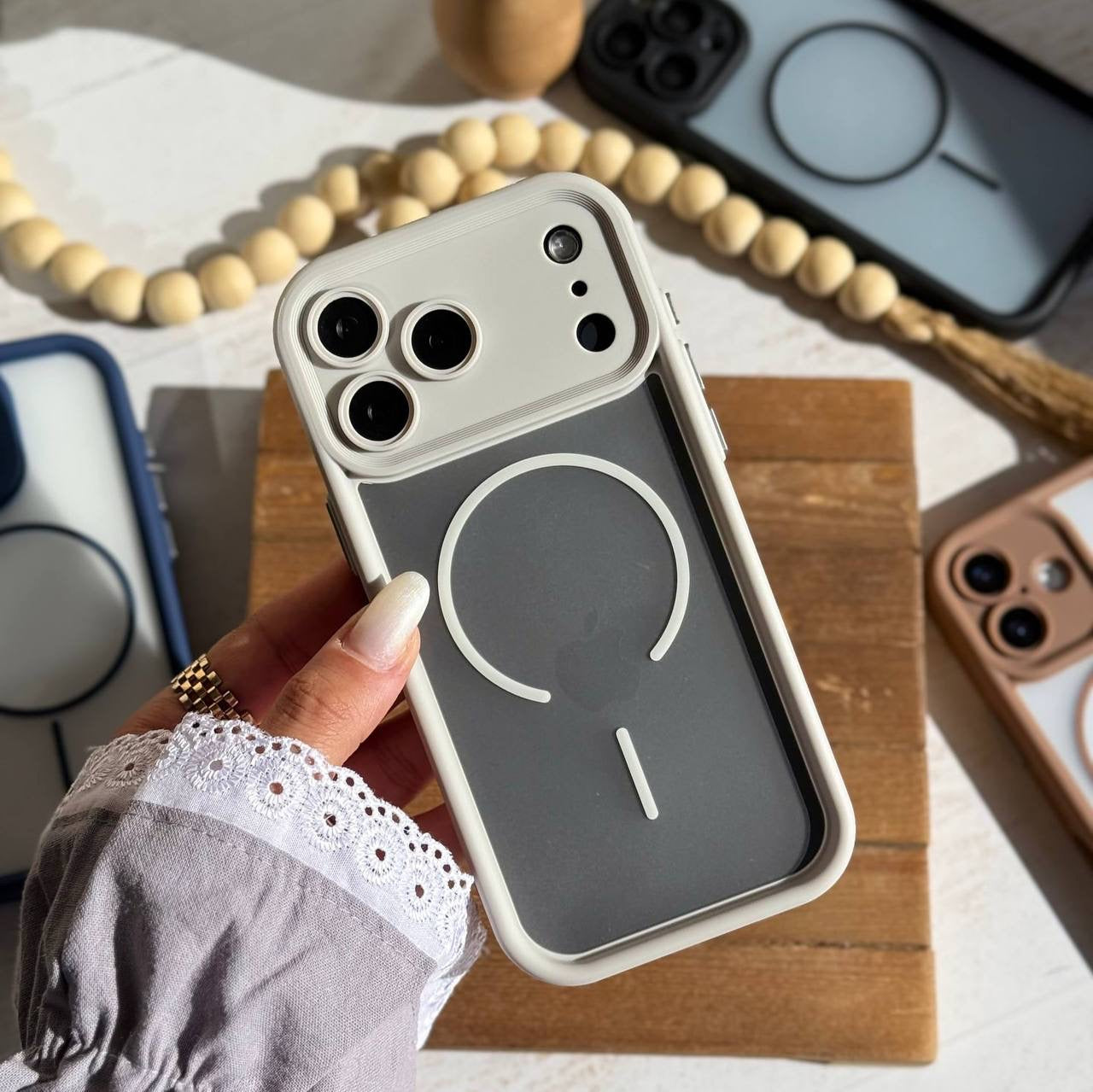 Clear MagSafe Phone Cases with Camera Protection