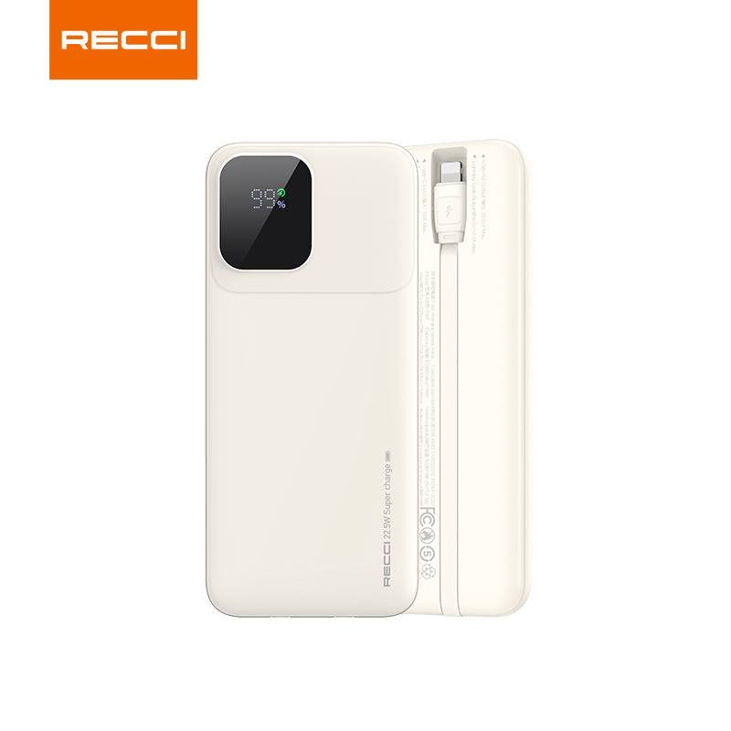 Recci 22.5W PD 20W Fast Charging Power Bank RPB-P68