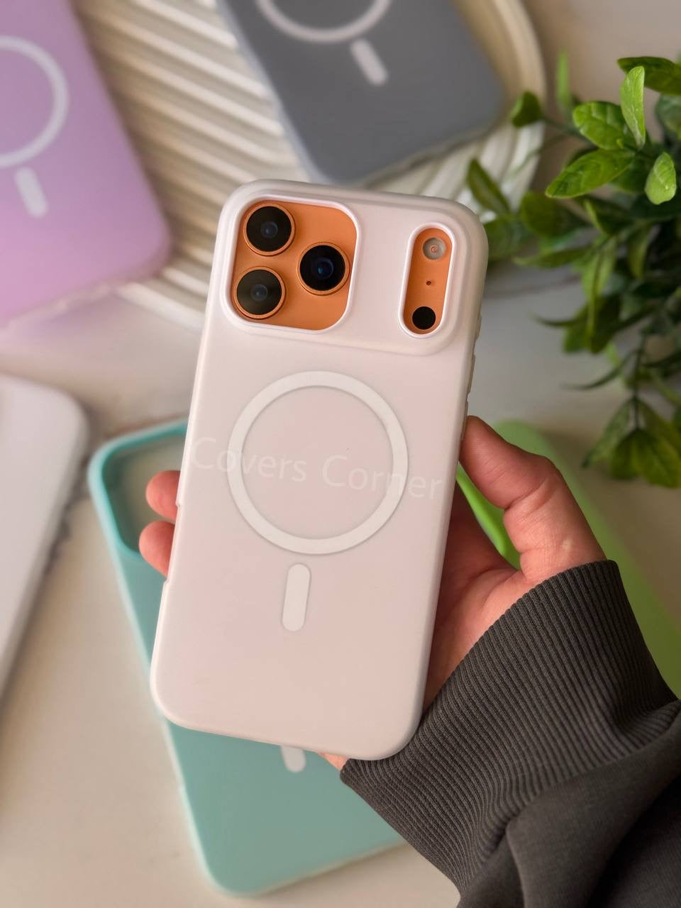 Soft Silicone MagSafe Phone