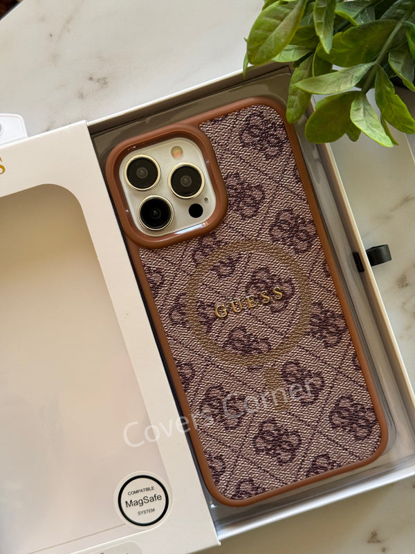 Guess MagSafe - IPhone 11 - brown