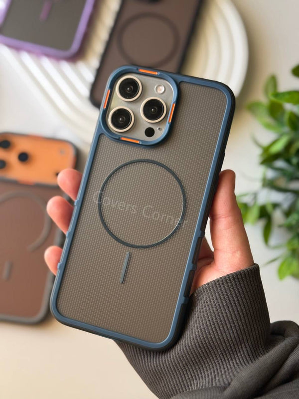 MagSafe Sillicon - Iphone 16 pro max - Blue