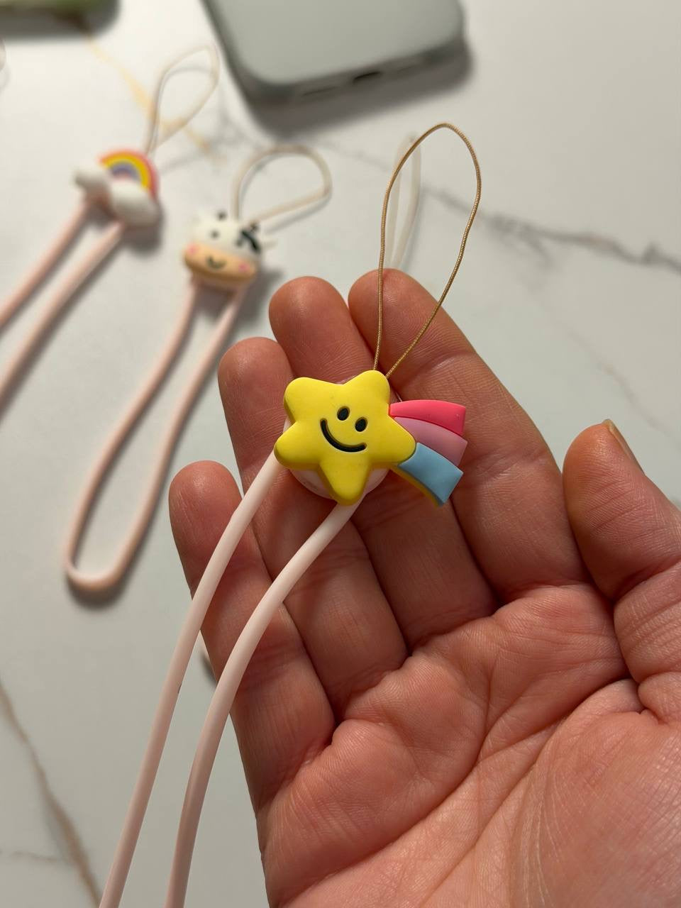 Cute Cable Organizers with Cartoon Characters