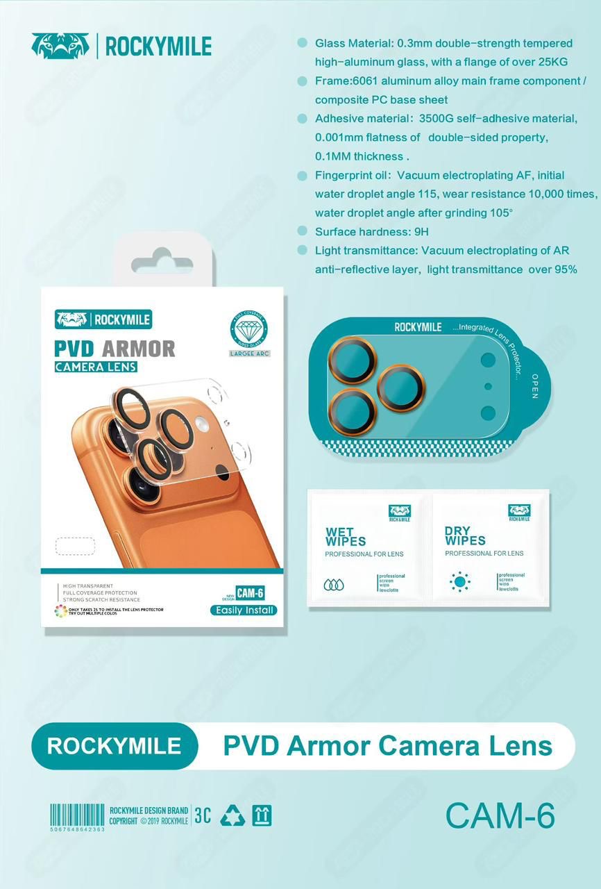 RockyMile ARMOR Camera Lens Protector