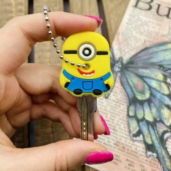 Cartoon Character PVC Keychain Collection