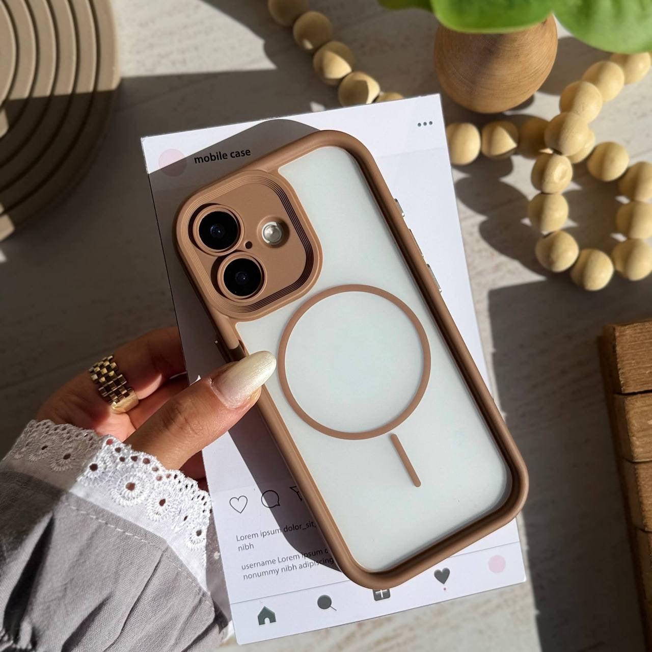 Clear MagSafe Phone Cases with Camera Protection