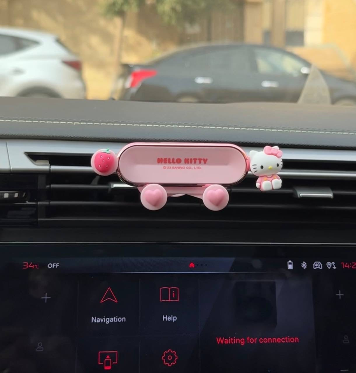 Cartoon Character Phone Holder for Car Air Vent