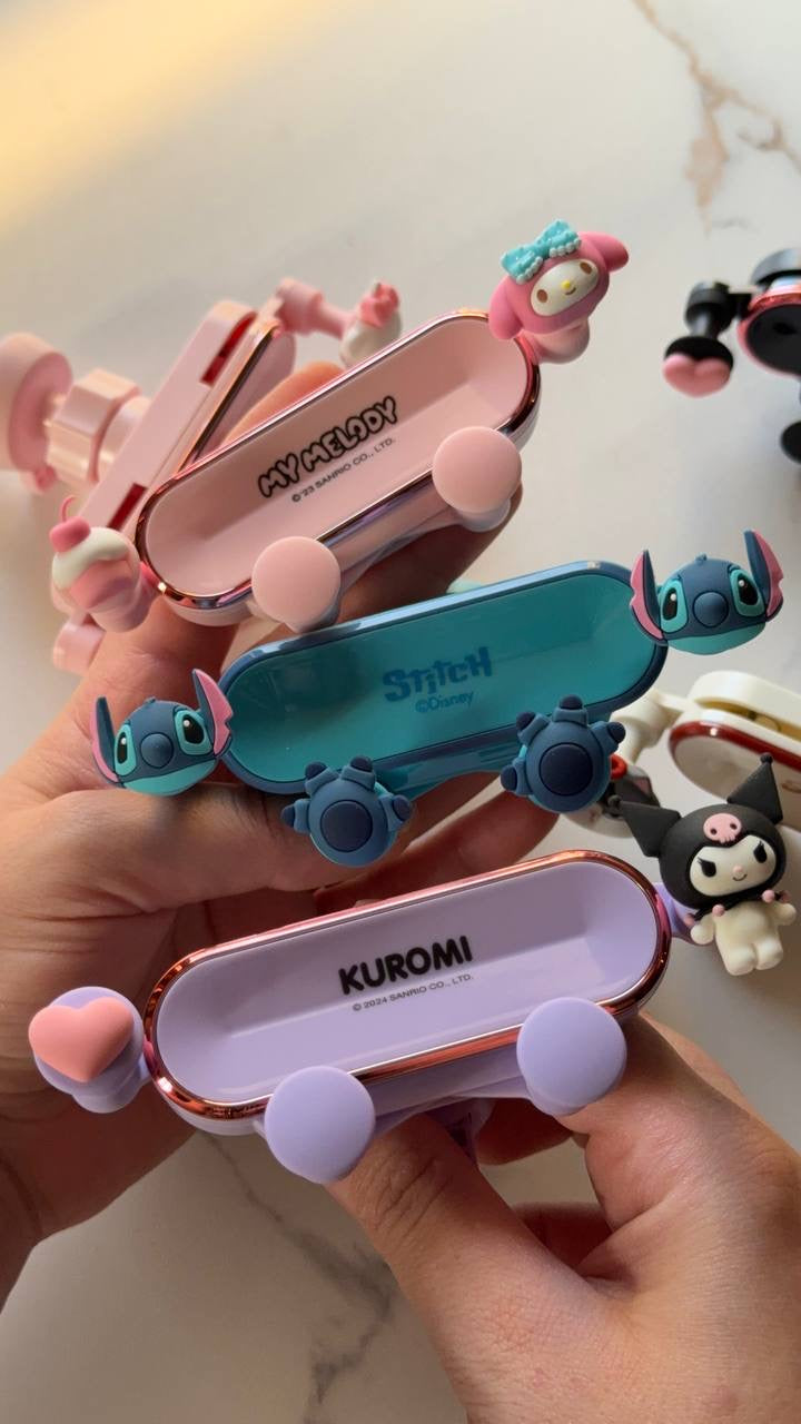 Cartoon Character Phone Holder for Car Air Vent