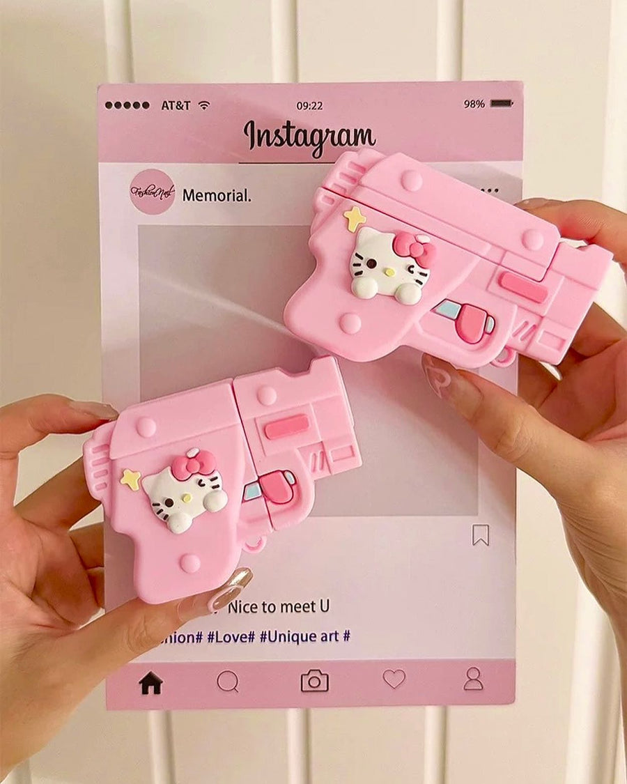 Hello Kitty Silicone protective case for AirPods