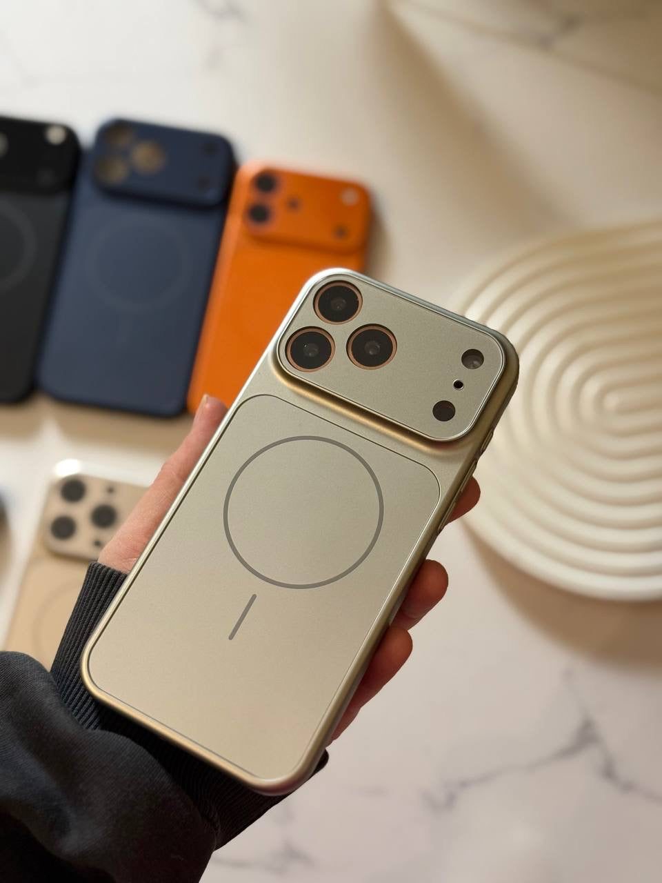 MagSafe Camera Protection Phone Case with Lens Cover